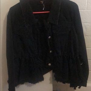 Black free people jacket